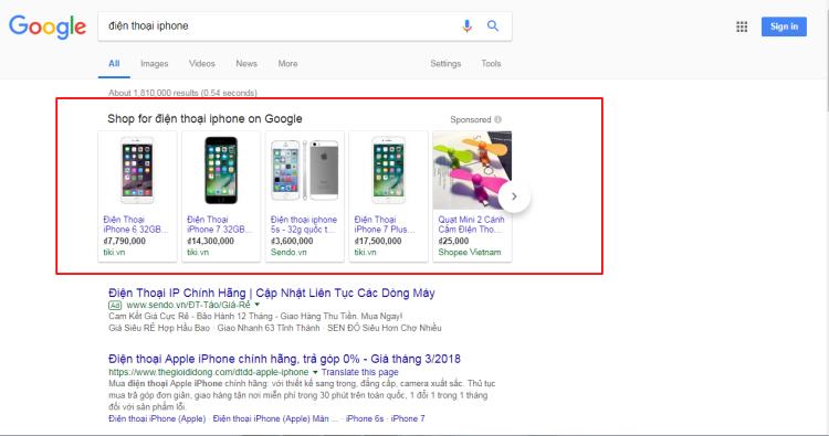 Công ty chạy quảng cáo Google