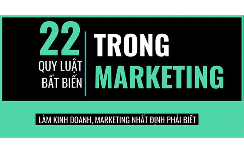 22 quy luật bất biến trong marketing​