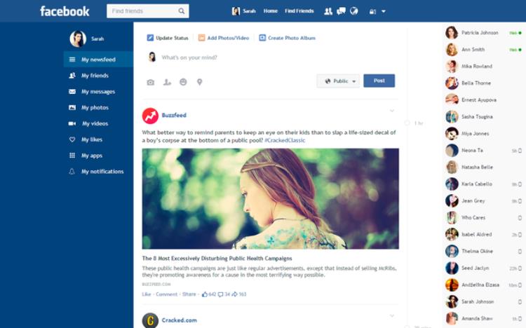 Tải facebook về máy tính