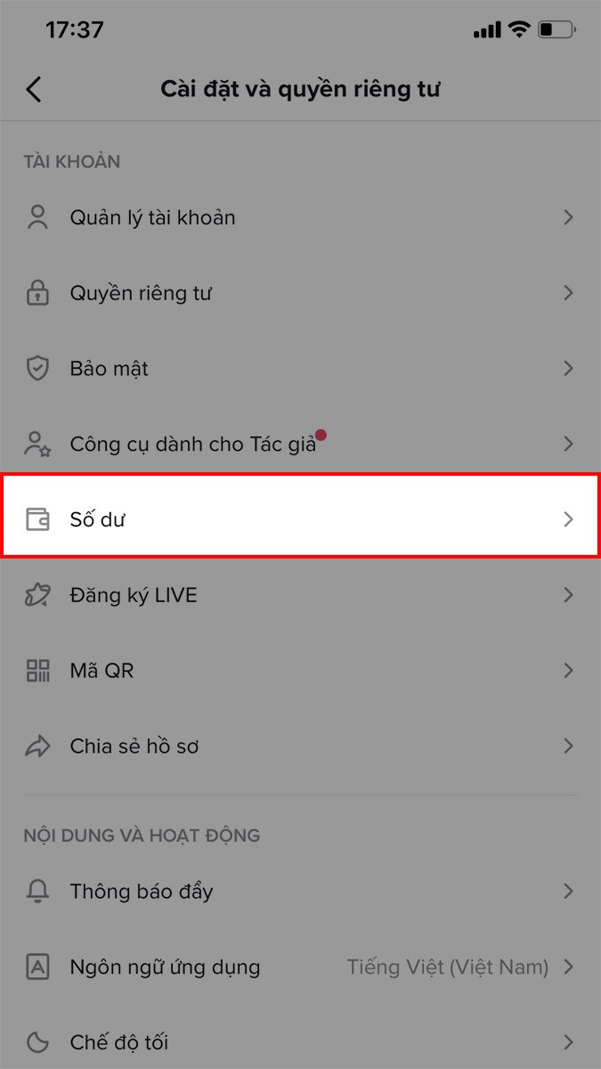 Nạp xu tiktok bằng thẻ điện thoại